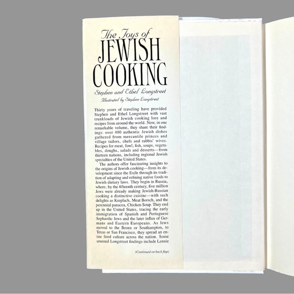 The Joy’s of Jewish Cooking by Stephen and Ethel Longstreet Hardcover - Picture 5 of 8